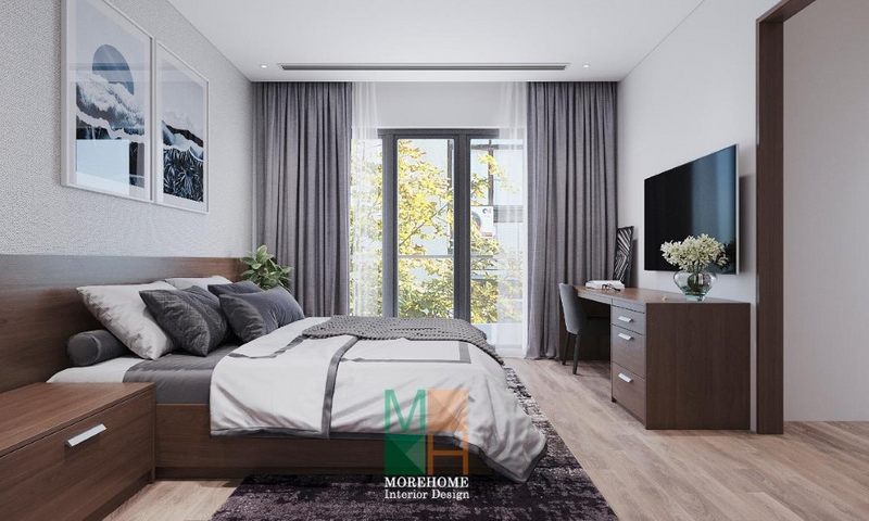 + 13 mẫu giường ngủ gỗ óc chó hiện đại, độc đáo cho Thiết kế nội thất chung cư